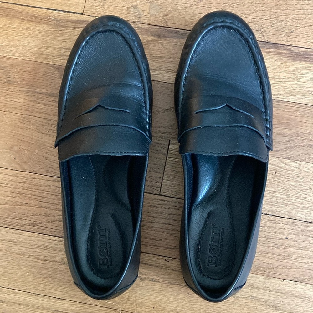 Born Black Loafers
